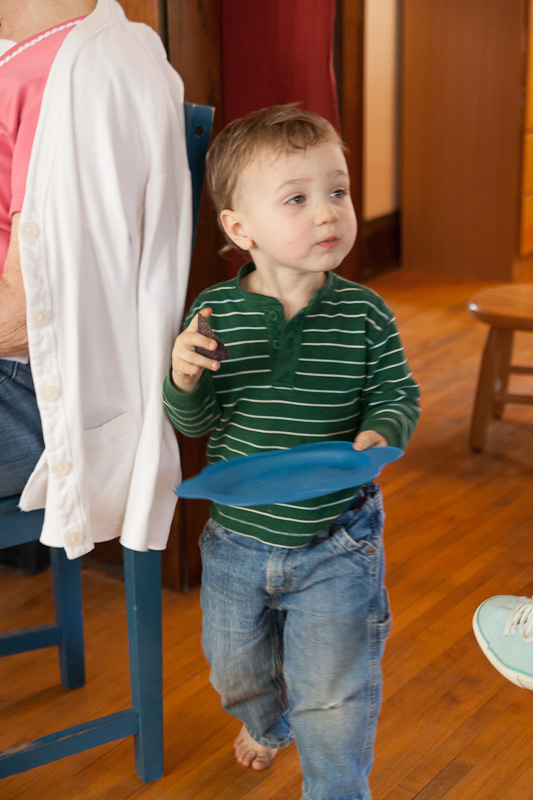 April 14, 2012<nbsp/> @<nbsp/> 13:59<br/><br/>Evan was sick, but we didn't know it at the time.  Still cute, though!