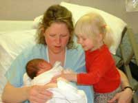 pat the baby!